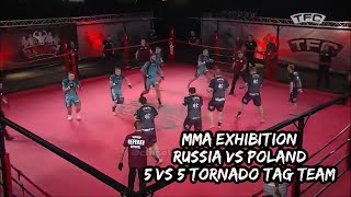 5 vs 5 Tornado Tag Team MMA Match  Poland DESTROYS Russia [upl. by Ssecnirp]