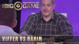 The Big Game S1 ♠️ W4 E2 ♠️ Viffer and Rahim BLUFF ♠️ PokerStars [upl. by Nosna557]