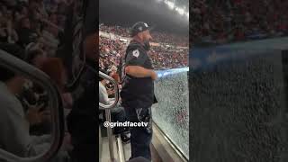 Raiders fan kicked out of stadium [upl. by Gaylor]