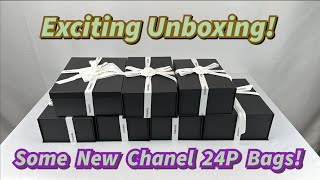 Exciting Unboxing Some New Chanel 24P Bags chanelbag [upl. by Benn]