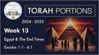 Torah Portion Week 13  Exodus 11  61 End Times Remnant in Egypt 2024  2025 [upl. by Aelber247]