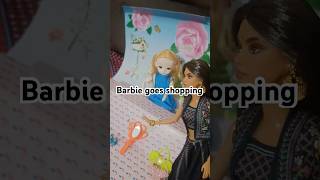 Barbie did Shopping in village barbie dolls festivevibes nature [upl. by Yrian]