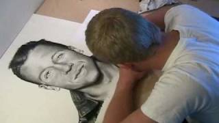 Macklemore Time Lapse Drawing [upl. by Corinne]