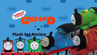 GUND Thomas amp Friends Plush Set Review [upl. by Anoerb]