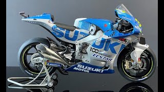 Team Suzuki Ecstar GSXRR 20  Tamiya 112  Motorcycle model [upl. by Analiese]