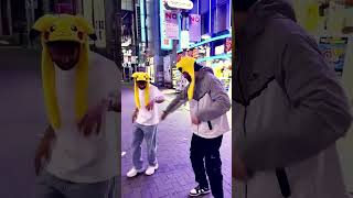 Les 2 fous music dance inoxtag japan funny humor clips videos shorts [upl. by Ojyram]