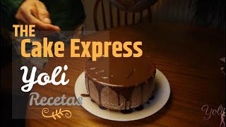 Bizcocho express de naranja con chocolate  Chocolate  orange Cake express [upl. by Courtund]