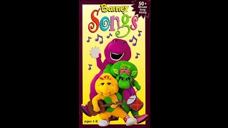 Barney Songs 1995 VHS [upl. by Ibloc]