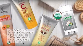 Introducing Essante Organics  Infomercial [upl. by Harlin]