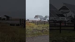 Solar charger in a volcano newmexico [upl. by Eidderf]