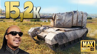 FV4005 Blind shots master 15k damage  World of Tanks [upl. by Eiramenna]