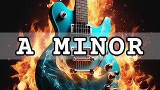 Warm Dynamic Guitar Backing Track In A Minor [upl. by Etnomal]