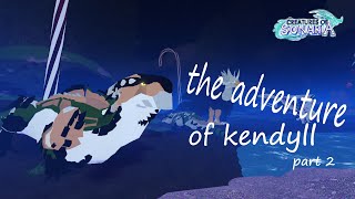 The adventure of kendyll part 2 I Creatures of Sonaria [upl. by Nivlek219]