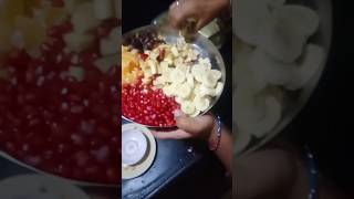 Milk custard fruits saladyt studioshortssubcribe [upl. by Erminna]