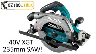 Makita 40V XGT 925quot Circular Saw  HS009G 235mm [upl. by Tish]