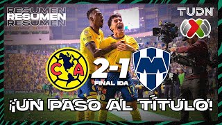 HIGHLIGHTS  América 21 Monterrey  Liga Mx AP2024  Final IDA  TUDN [upl. by Cattan]