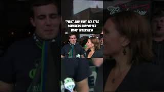 Creator of the Seattle Sounders “Fight and Win” chant Robby Branom in an 09’ interview 😮 [upl. by Nylarej580]