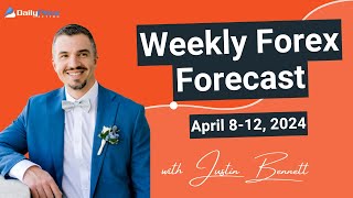 Weekly Forex Forecast For April 8  12 2024 DXY EURUSD GBPUSD USDJPY EURGBP [upl. by Yelah25]