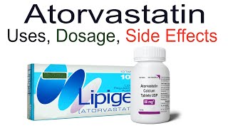 Atorvastatin Information Uses Dose and Side Effects [upl. by Ollie94]