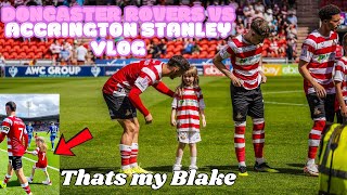 BLAKE WALKED OUT WITH HER FAVOURITE FOOTBALL PLAYER  DONCASTER ROVERS VS ACCRINGTON STANLEY vlog [upl. by Namar]