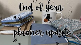 end of year journal amp planner update  thoughts on 2025 lineup [upl. by Accever445]