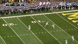 Denard Robinsons Incomplete Pass to Devin Gardner [upl. by Rochemont]