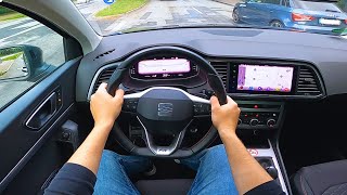 2023 Seat Ateca FR 15 TSI  pov test drive [upl. by Cornell]