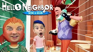 HELLO NEIGHBOR IS OUR DAD Hide And Seek New Game [upl. by Icats382]