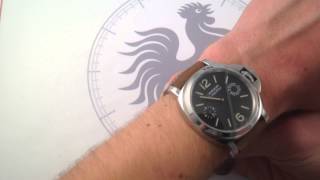 Panerai Luminor Marina 8 Days PAM 590 Luxury Watch Review [upl. by Aicilra]