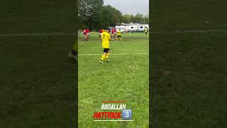 Abdallah with a hattrick⚔️🟡⚫️🤝 sundayleague  goals  football  viralvideo [upl. by Ordep893]