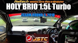 Holy Brio 15L Turbo  ISSOM Round 3  2018  In Car Video [upl. by Eade]