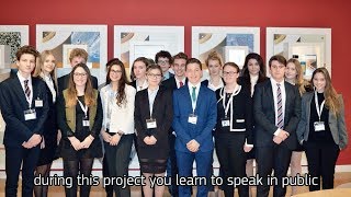 European Parliament Junior Ambassadors  Athénée de Luxembourg LU [upl. by Aratehs]