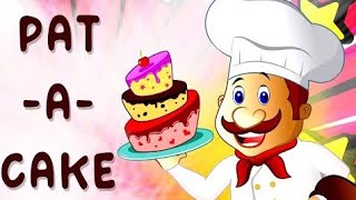 Pat A Cake  Nursery Rhymes  Kids Peom [upl. by Selohcin]