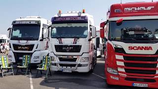 Rüssel Truck Show in Lohfelden Besondere Lkw mit Airbrush [upl. by Loferski]