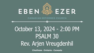 Ebenezer Canadian Reformed Church Stream [upl. by Olatha]