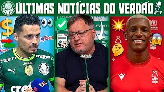 ✍🏽 BOA NOTÍCIA 1 NEGOCIAÇÃO FINALIZADA NO PALMEIRAS R 160 MILHÕES PELO RAPHAEL VEIGA PAULISTÃO [upl. by Lower]