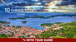 Things To Do On HVAR Island Croatia  TOP 10 [upl. by Nnylarat]