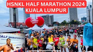 My First Official Half Marathon in Kuala Lumpur Malaysia solorunner halfmarathon [upl. by Assadah803]