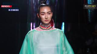 แพนเค้ก เขมนิจ รวมเดินแบบในแฟชั่นโชว์ BIFW 2019  Bangkok International fashion Week 2019 [upl. by Cupo]