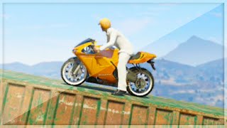 Insane Flying Bike Races GTA 5 Funny Moments [upl. by Larine]