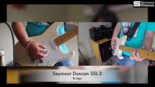 Seymour Duncan SSL3 quotHot For Stratquot Set DemoReview [upl. by Rimidalb]