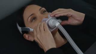 Adjusting ResMeds AirFit F40 Full Face CPAP Mask  DirectHomeMedical [upl. by Noemys]