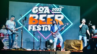 Goa Beer Festival 2023 Live Performance  Wild Beat Band [upl. by Odin]