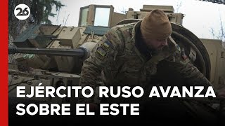 El Ejército ruso avanza sobre el este y toma otro pueblo ucraniano [upl. by Amaso]