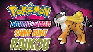 Raikou Shiny Hunt  Pokémon Sword amp Shield [upl. by Atteiram]