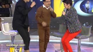 Amy Roderick shows dance moves on GGV [upl. by Ellebanna]