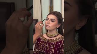 Bridal 💓🧜‍♀️ Makeup Tutorial🌹youtubeshorts youtube subscribe shorts trending viralvideo video [upl. by Rhodia362]