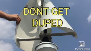 Watch this before you buy a wind generator My personal experience and what to look for [upl. by Chelton]