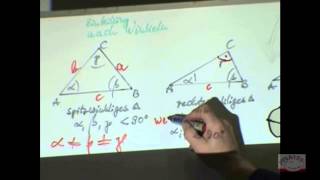 665  Einteilung von Dreiecken  Nach Winkeln [upl. by Notlew]