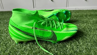 Nike Zoom Mercurial Superfly 9 Academy FGMG Boots Review  CR7 Dreamspeed 008  Unboxing ASMR 4K [upl. by Sanborn]